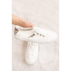 Ain't She Beautiful Sneakers in White