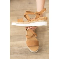Good Things Unfold Wedges in Tan